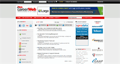 Desktop Screenshot of careerweb.co.za